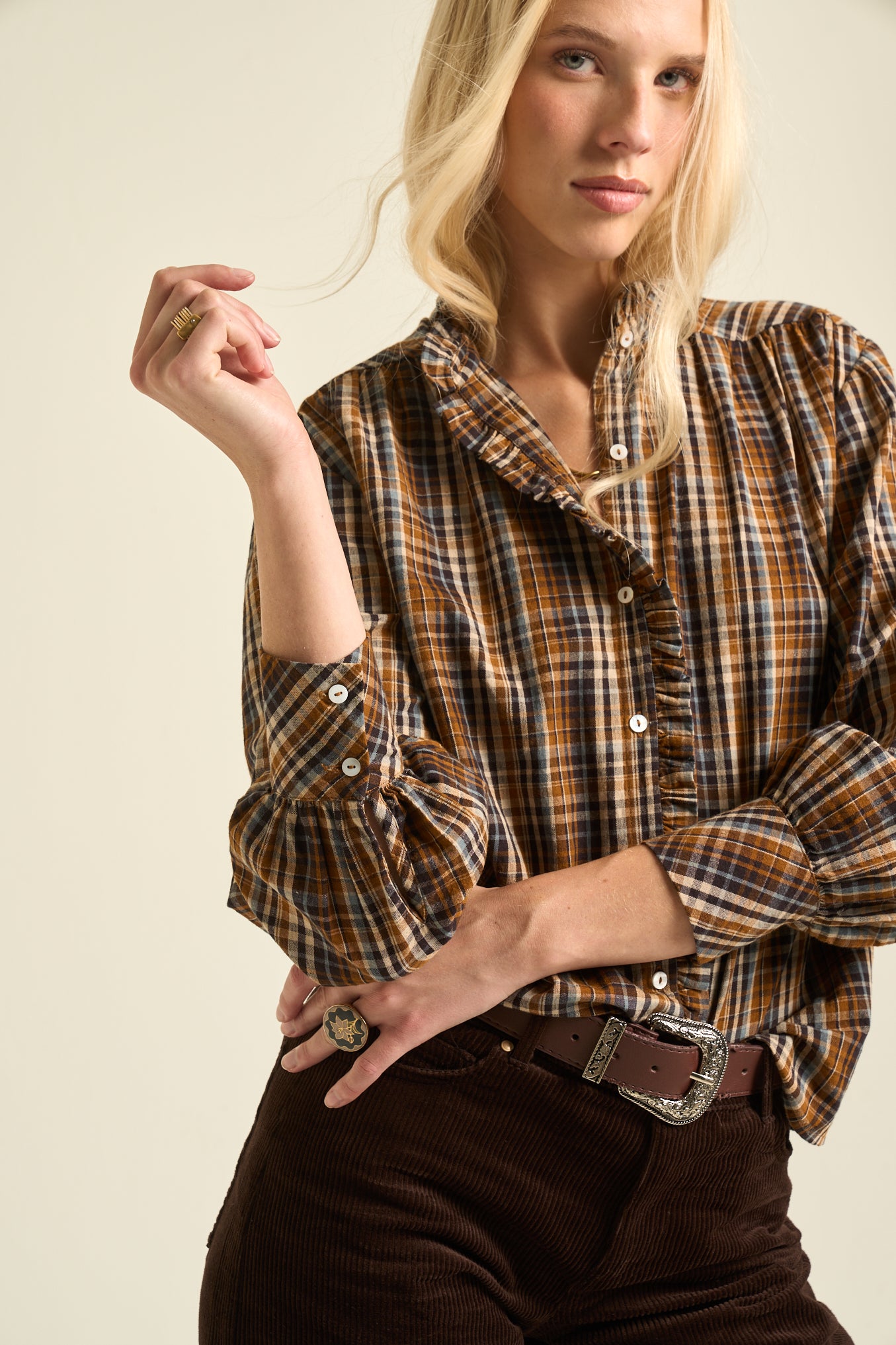 Alexa Blouse Blue