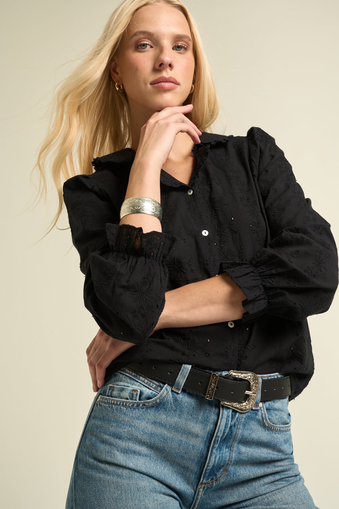 Nicole Blouse Black