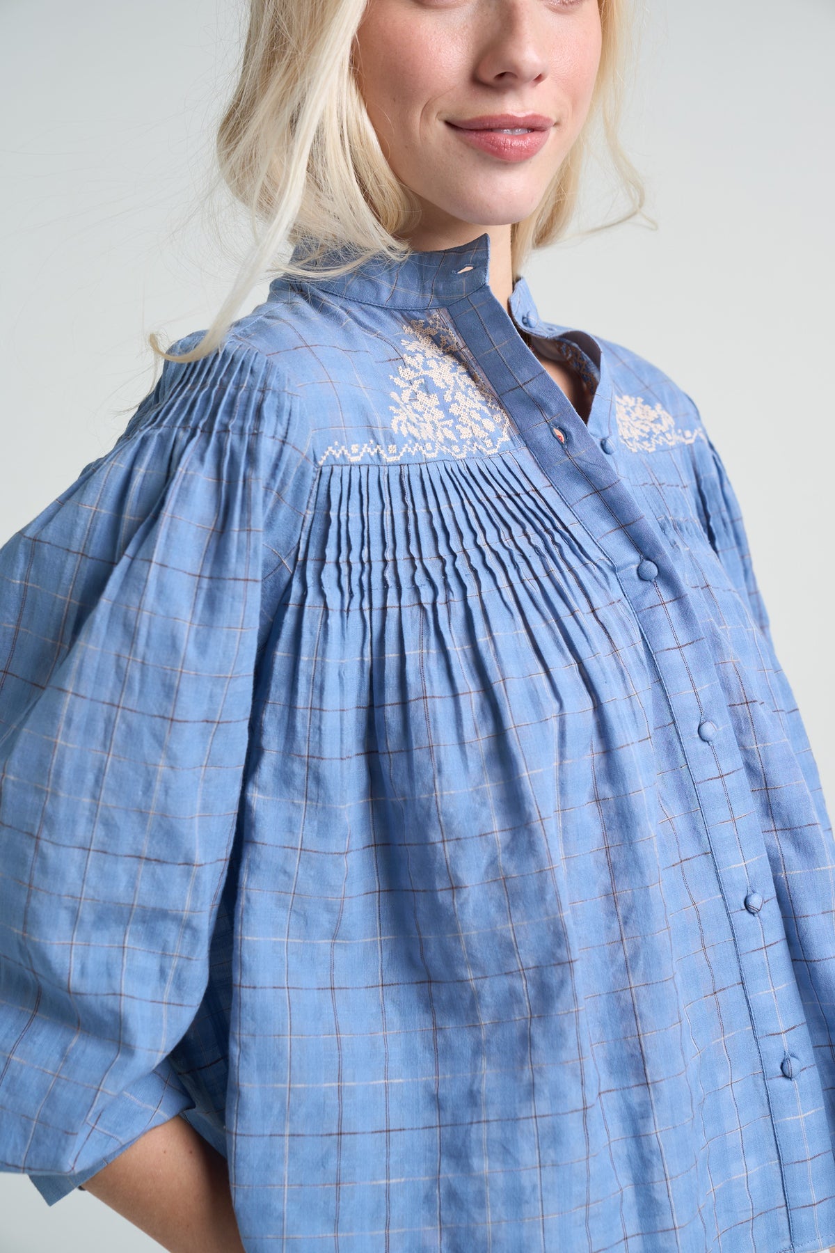 Agnes blouse blue