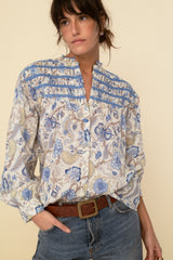 Andrea blouse blue