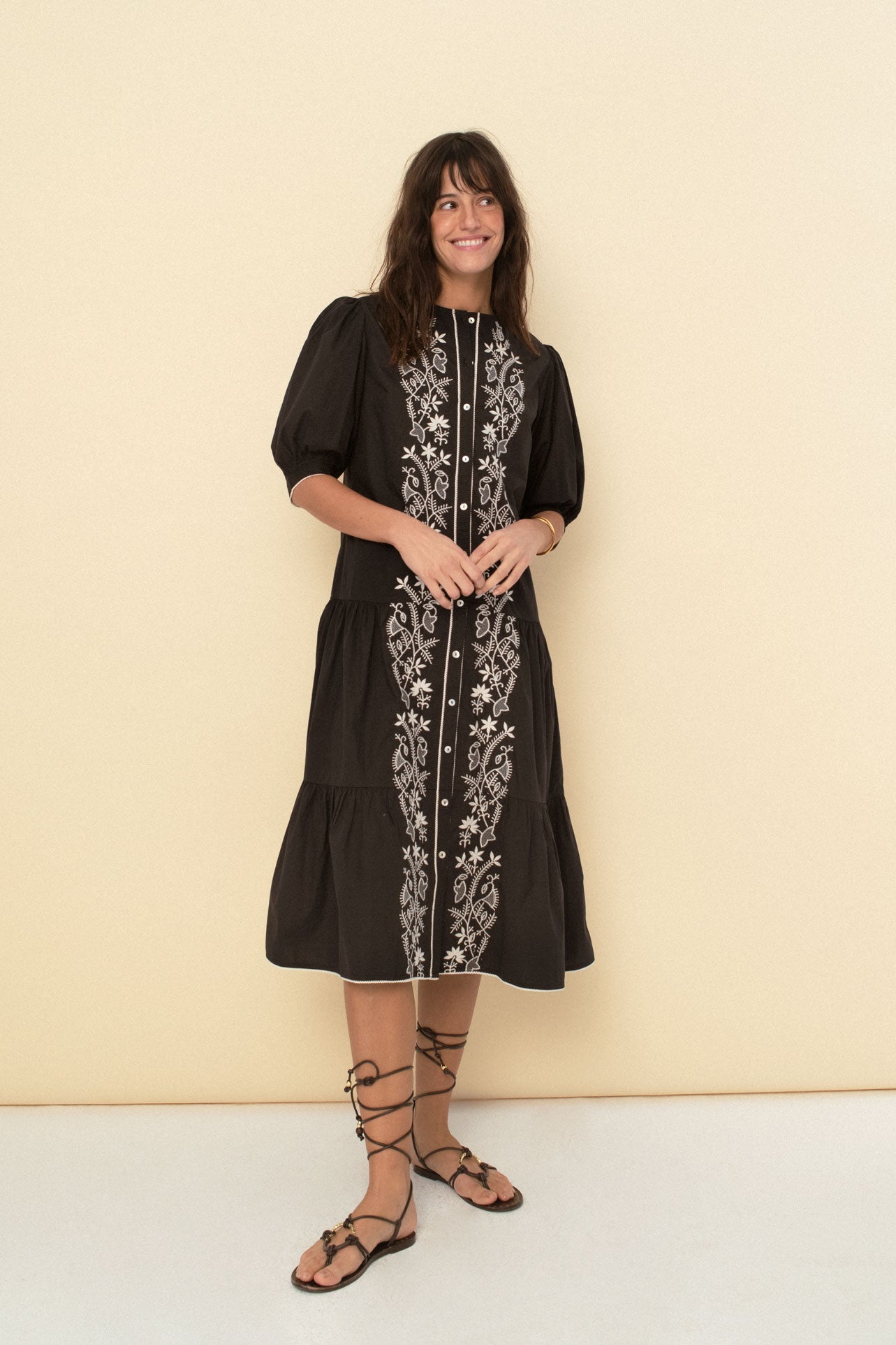 Charlotte dress black