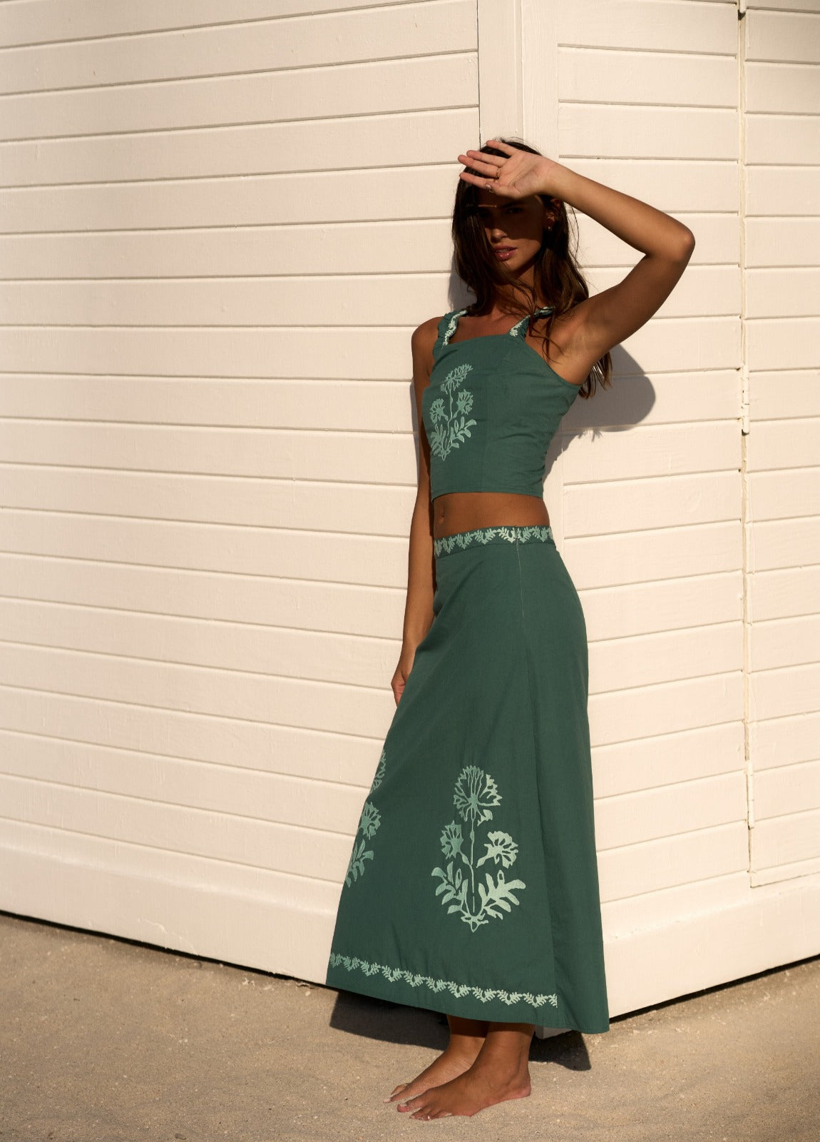 Skirt Green