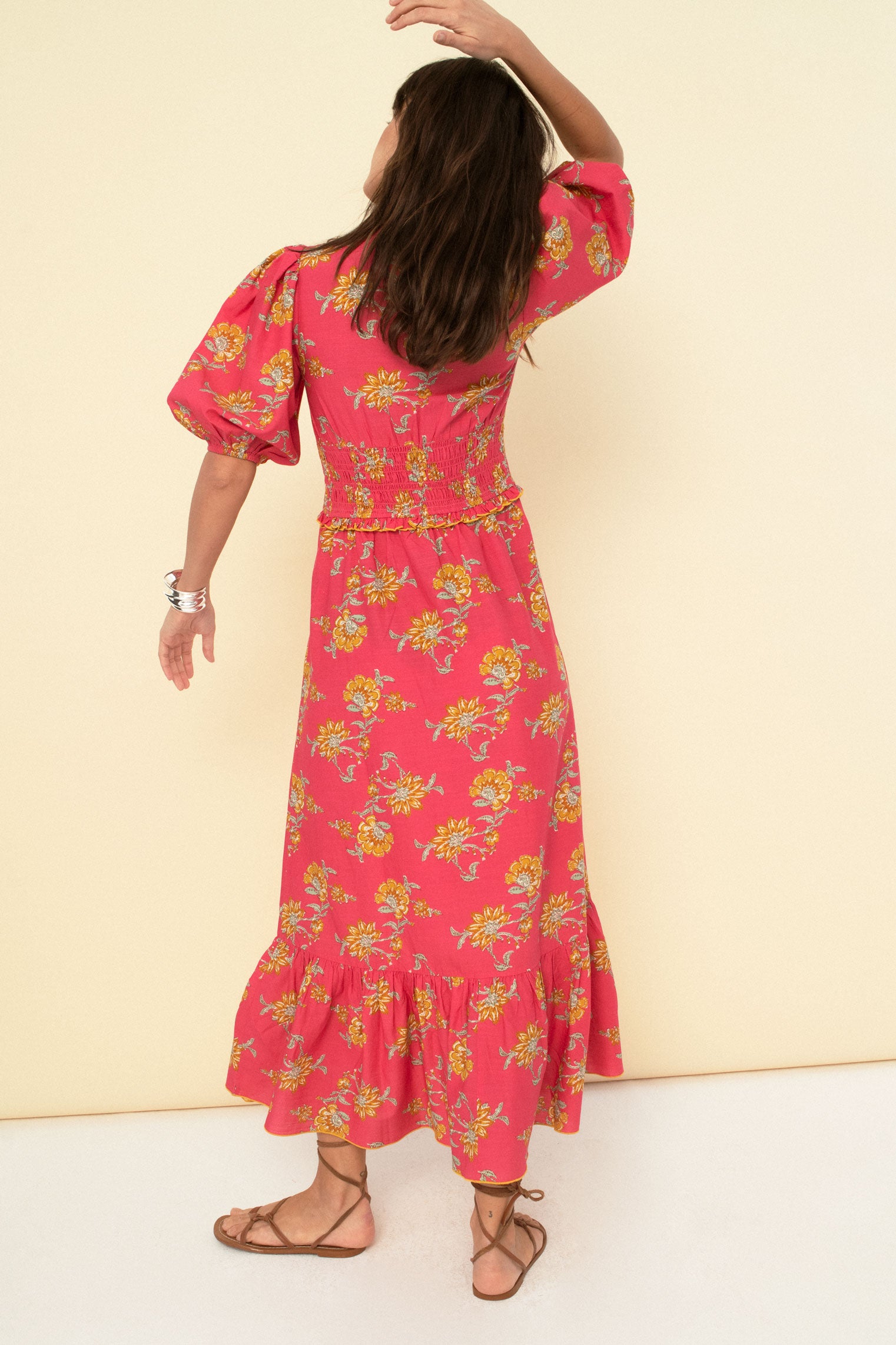 Magnolia dress cherry