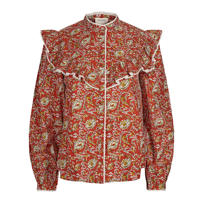 Dorothy Blouse Terracotta