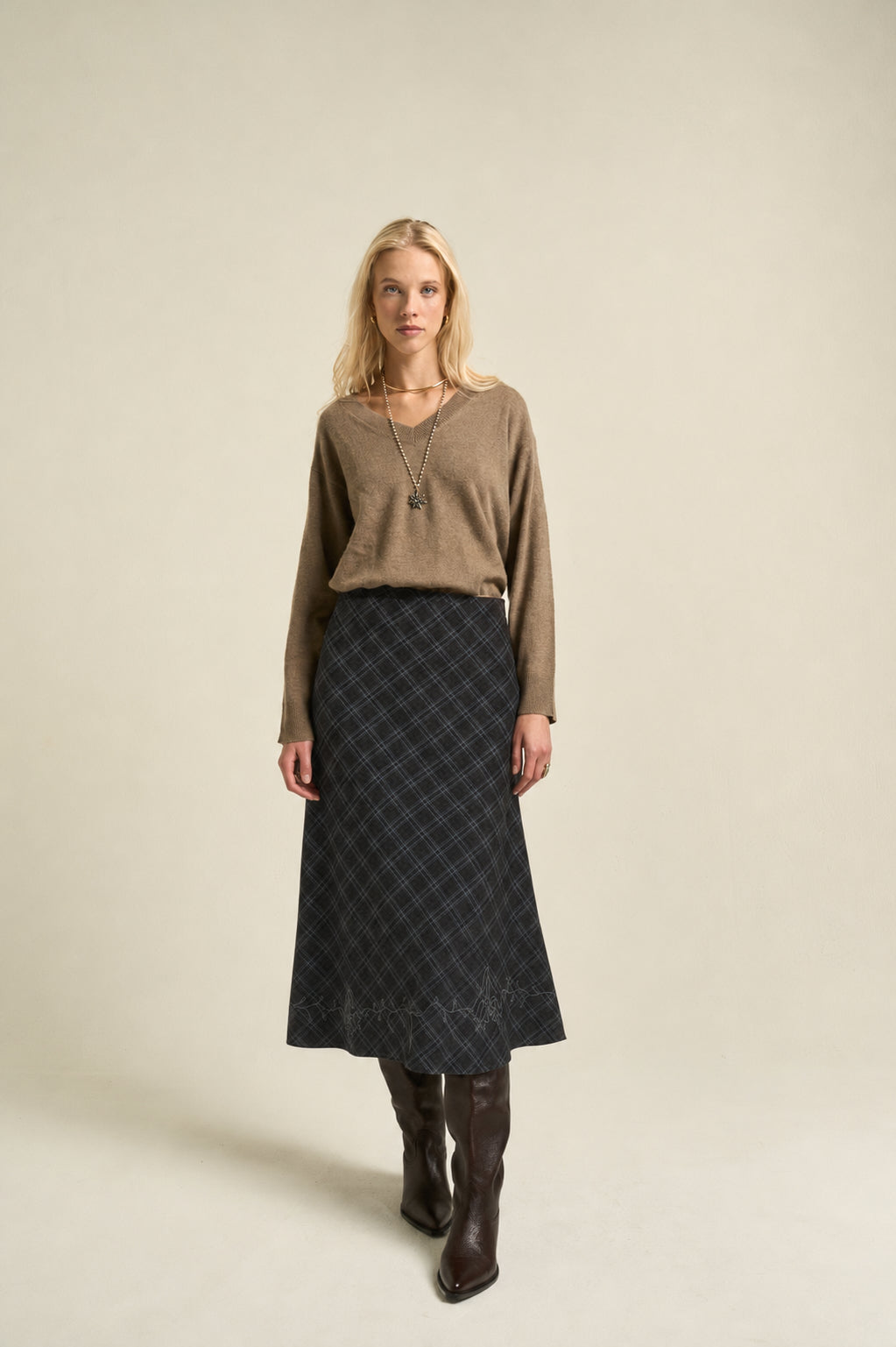 Skirt Iris Grey