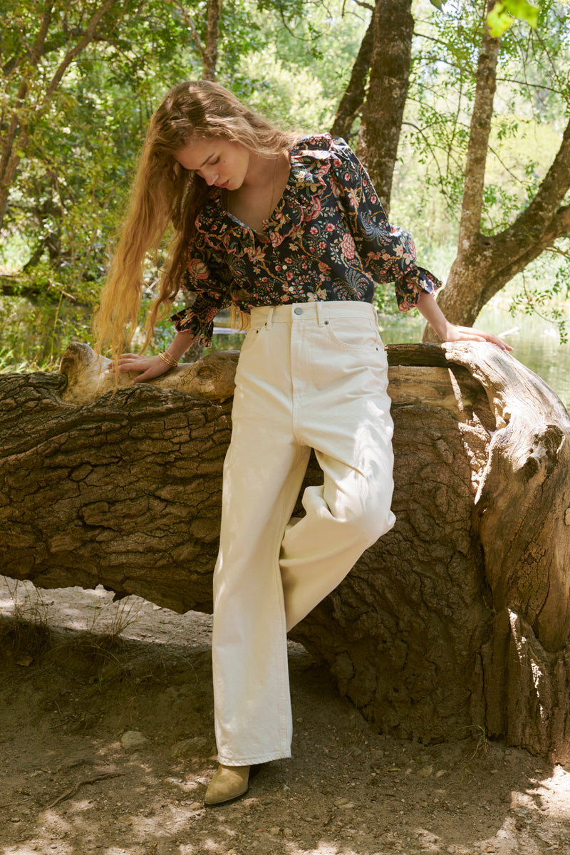 Margarita Blouse Navy