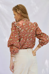 Dorothy Blouse Terracotta