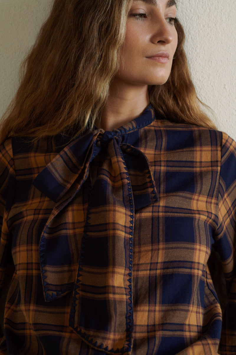 Lily Blouse Navy
