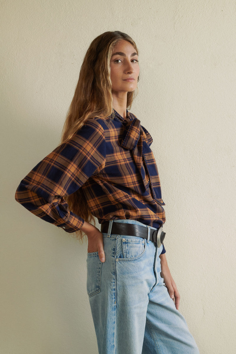 Lily Blouse Navy