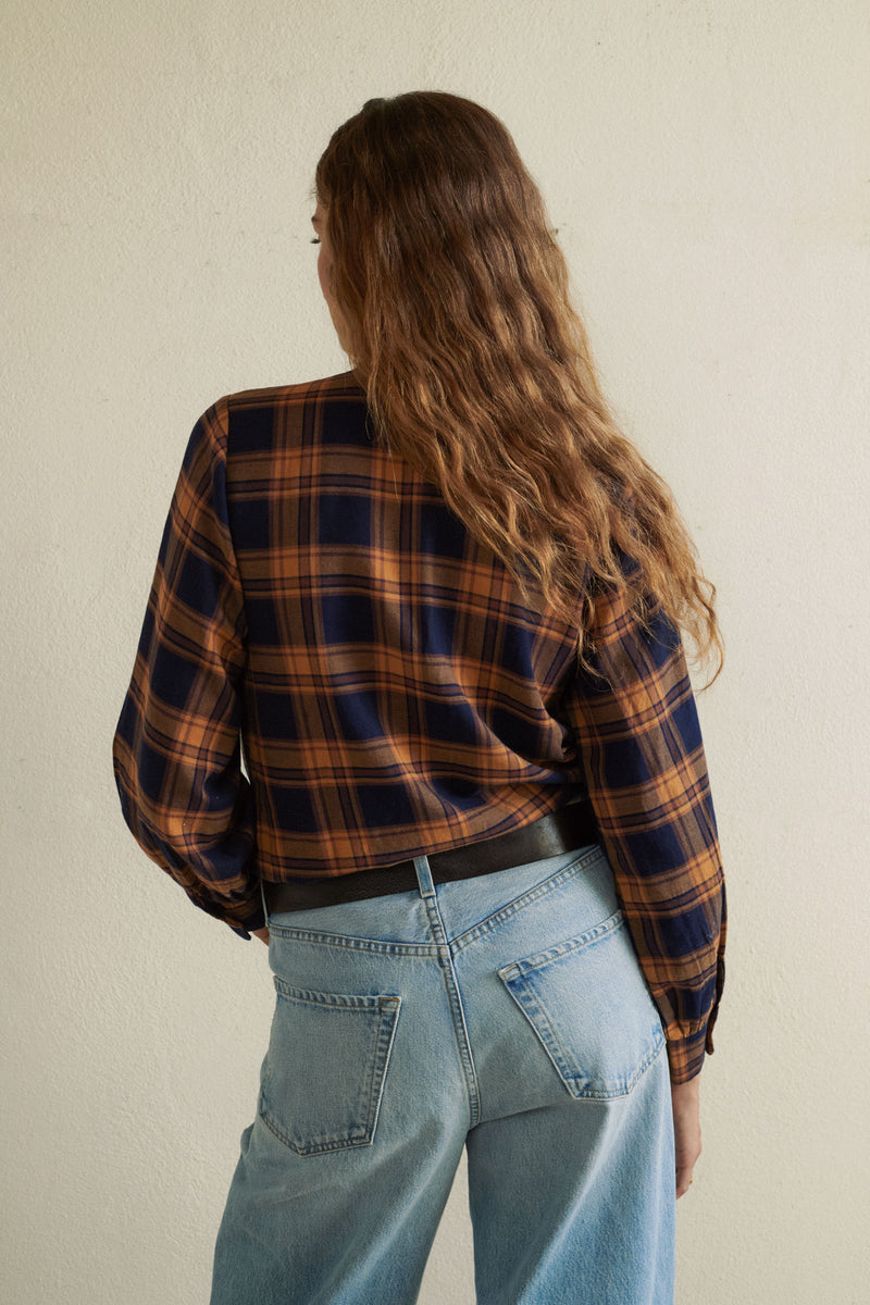 Lily Blouse Navy