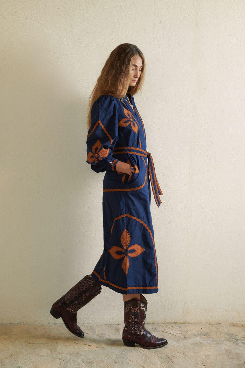 Susan Navy Dress