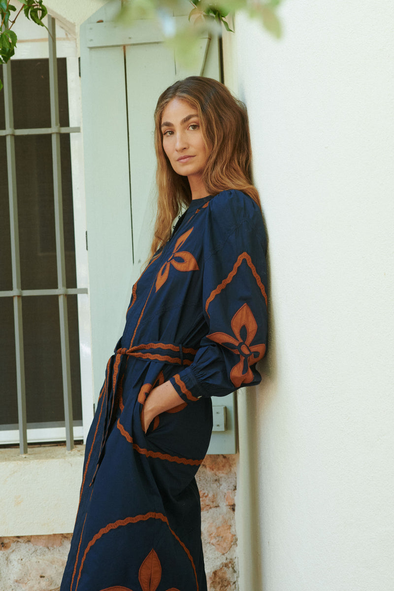 Susan Navy Dress