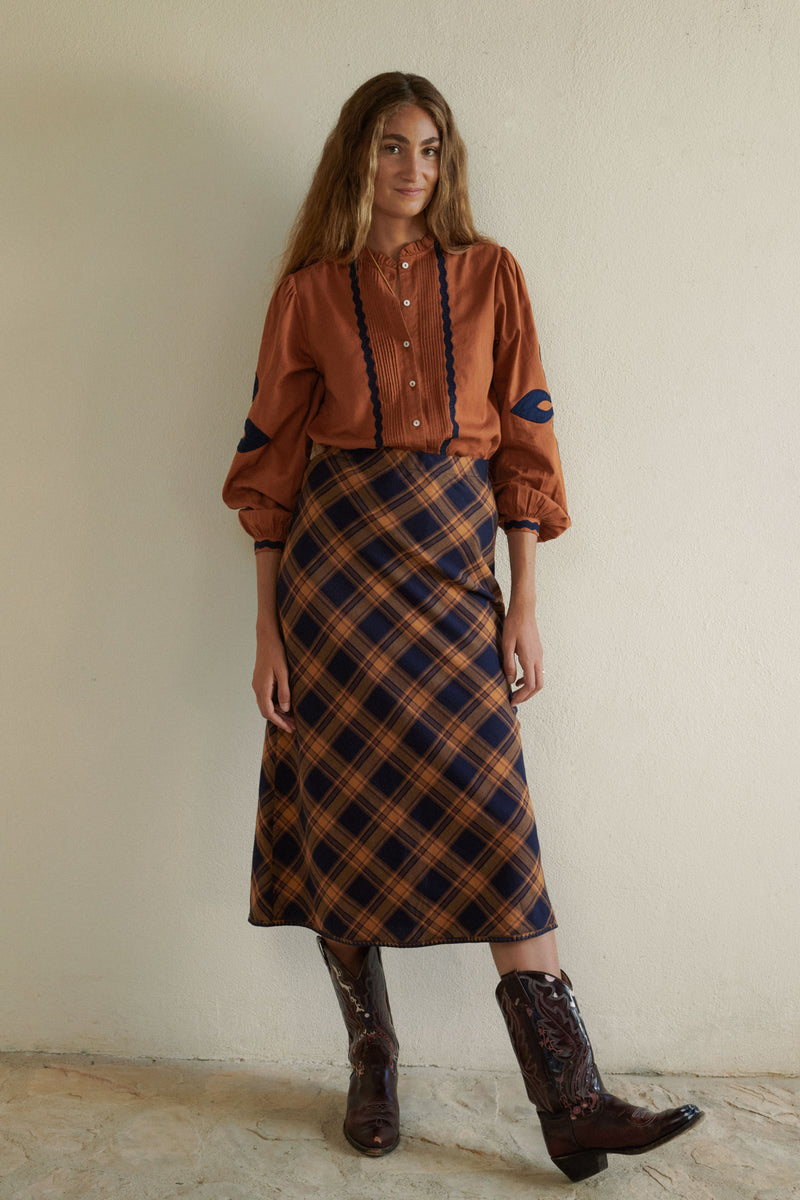 Leonor Blouse Caramel