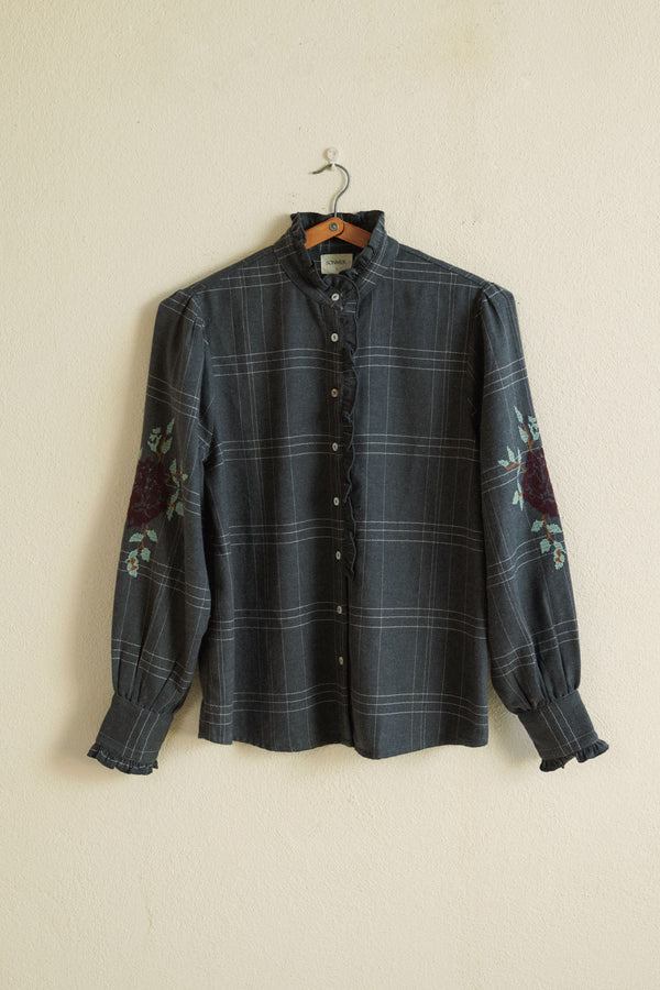 Emma Blouse Grey