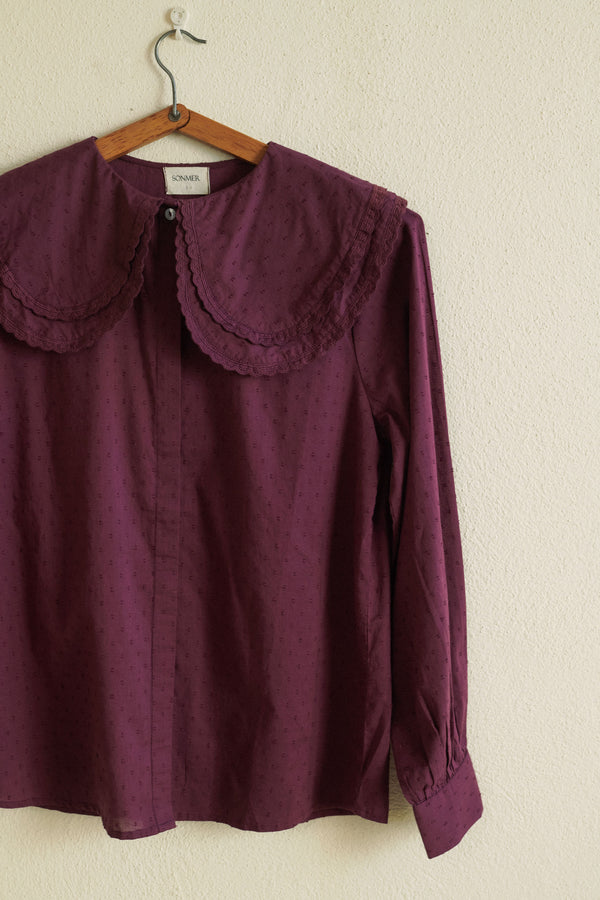 Paloma Blouse Wine