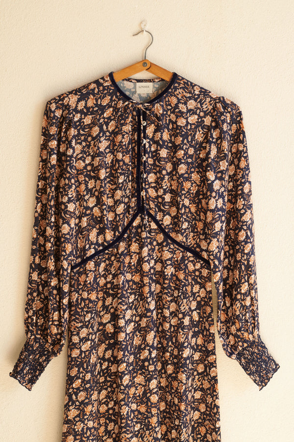 Liah navy dress