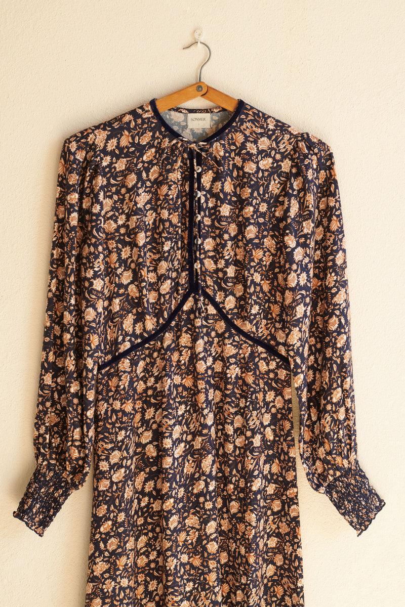 Liah navy dress