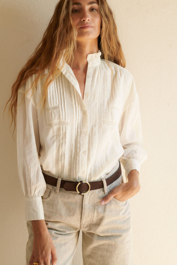 Alexa Blouse Ecru