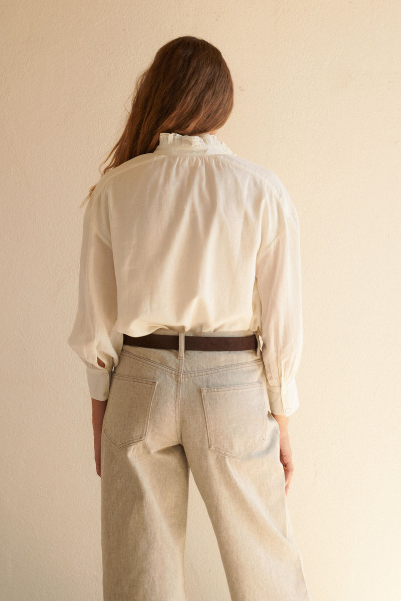 Alexa Blouse Ecru