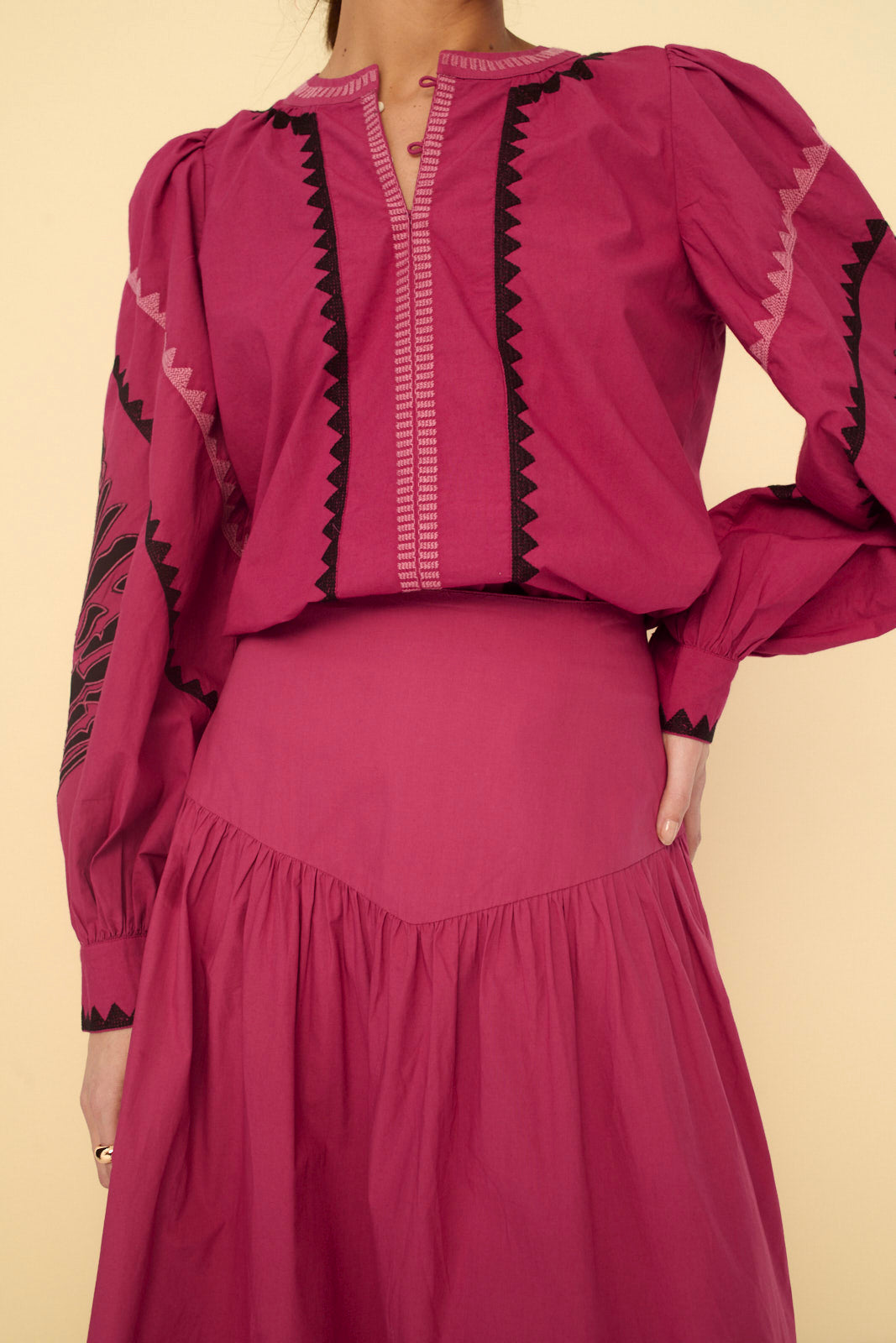 Helen blouse fucsia