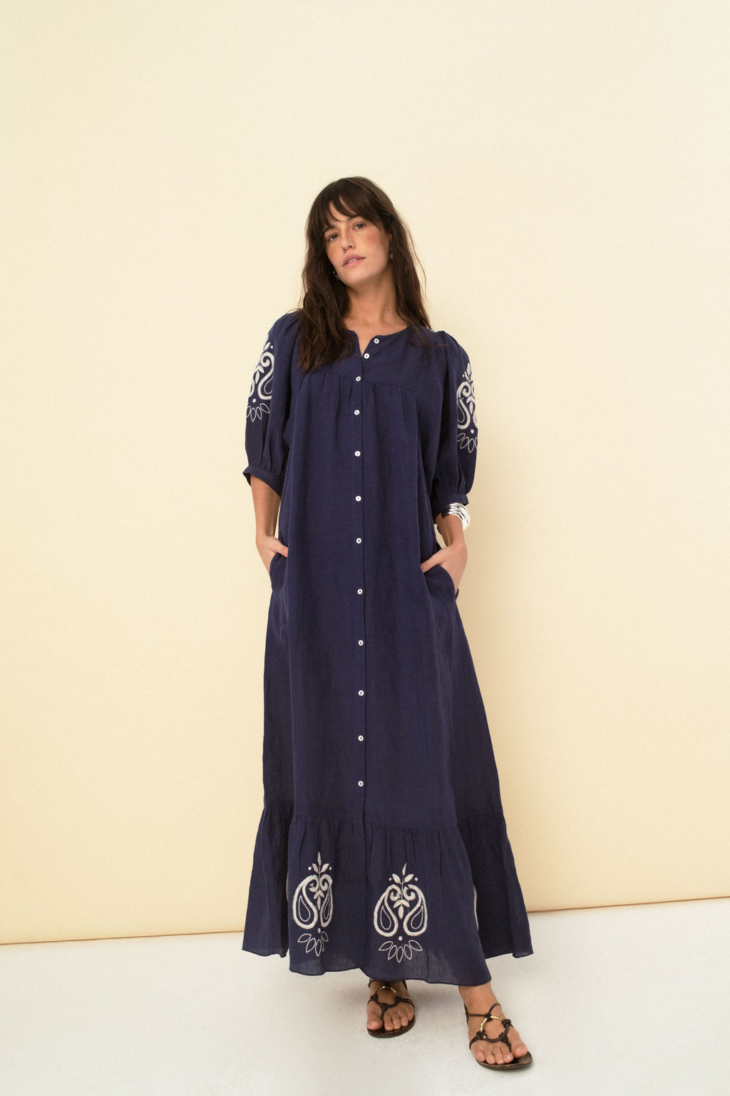 ワンピース andmar Sophia set dress andmar Sophia set dress Sofia dress navy – Sonmer