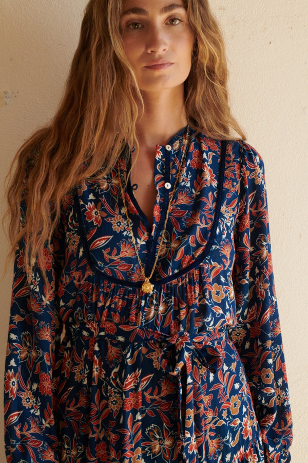 Aura Dress Navy