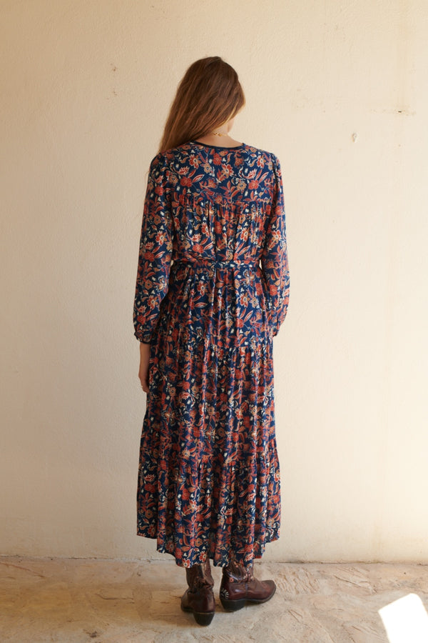 Aura Dress Navy