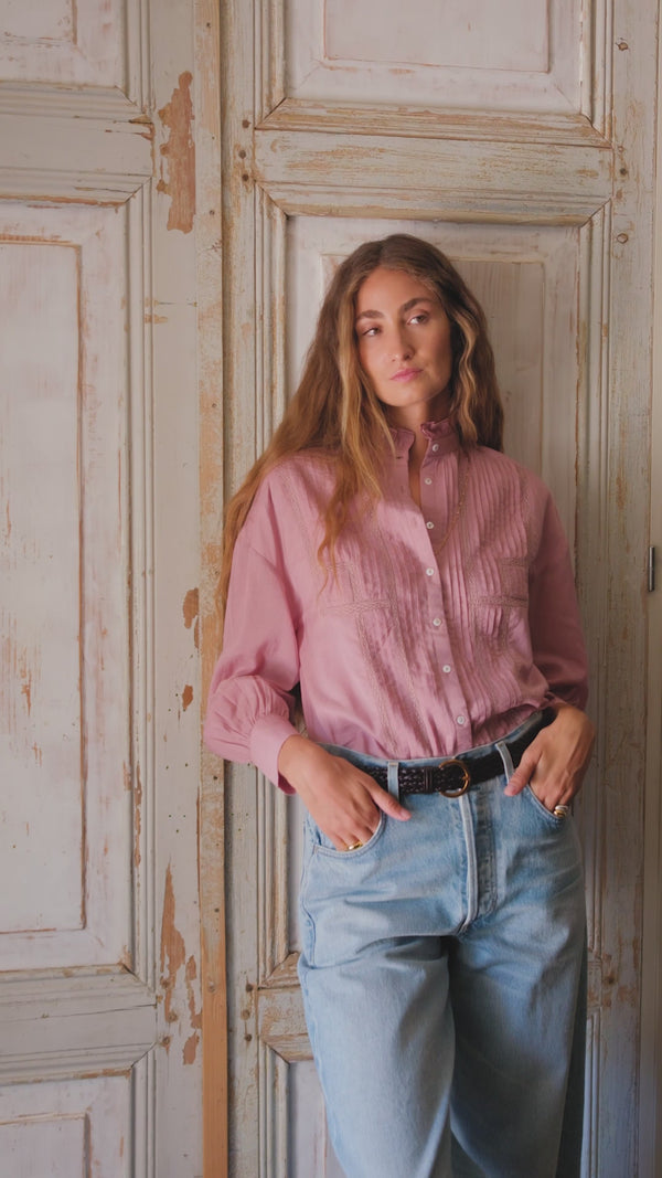 Alexa Blouse Rose