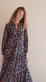 Aura Dress Navy