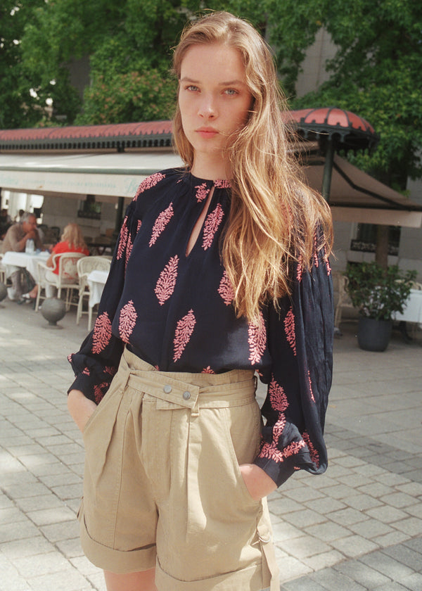 Martina Blouse Navy
